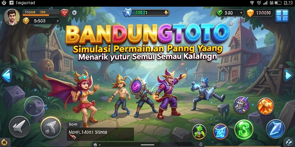 Tampilan gameplay <strong>BANDUNGTOTO</strong> yang seru dan interaktif.