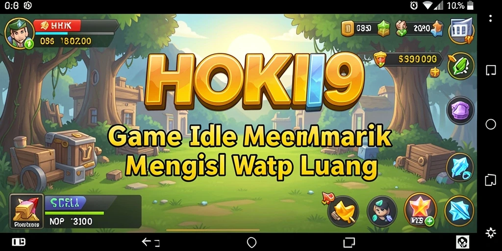 Screenshot HOKI9 menampilkan gameplay yang menenangkan dan strategis.