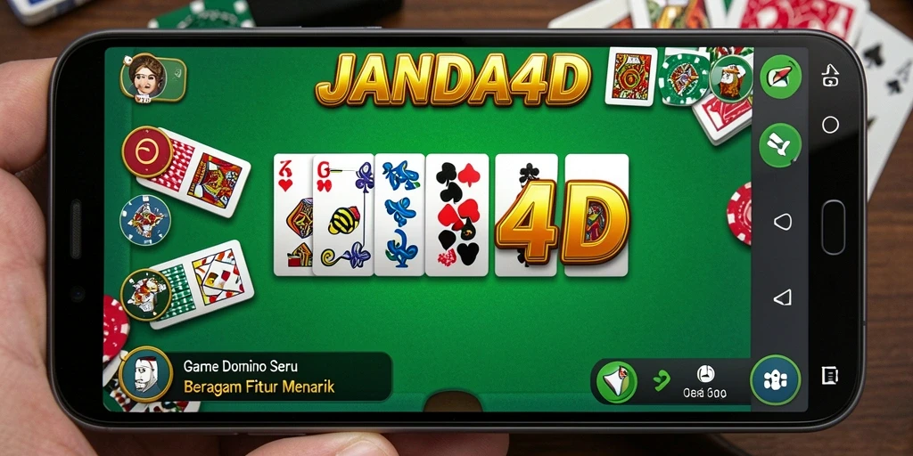 Tampilan gameplay seru JANDA4D dengan pemain yang bersaing.