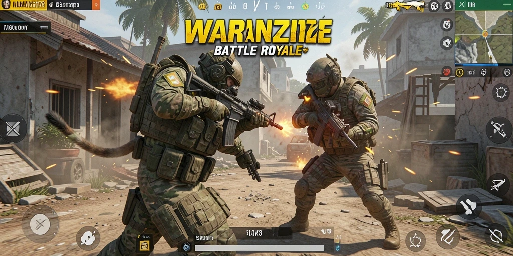 Screenshot gameplay mendebarkan dari MUSANG178 yang menunjukkan pertempuran seru.