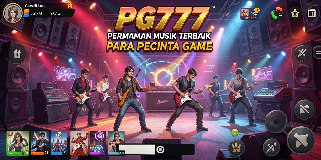 Gameplay menarik dengan berbagai tantangan musik.