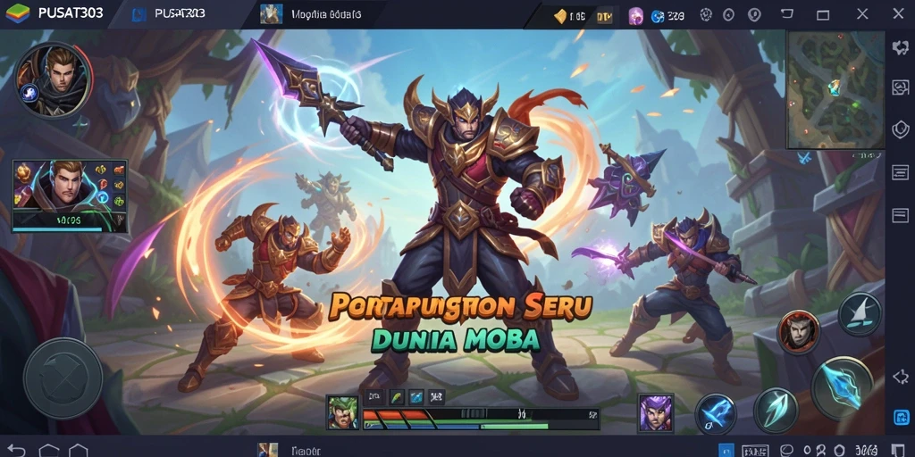 Tampilan gameplay seru PUSAT303 yang penuh aksi.